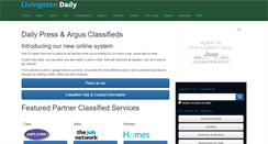 Desktop Screenshot of classifieds.livingstondaily.com